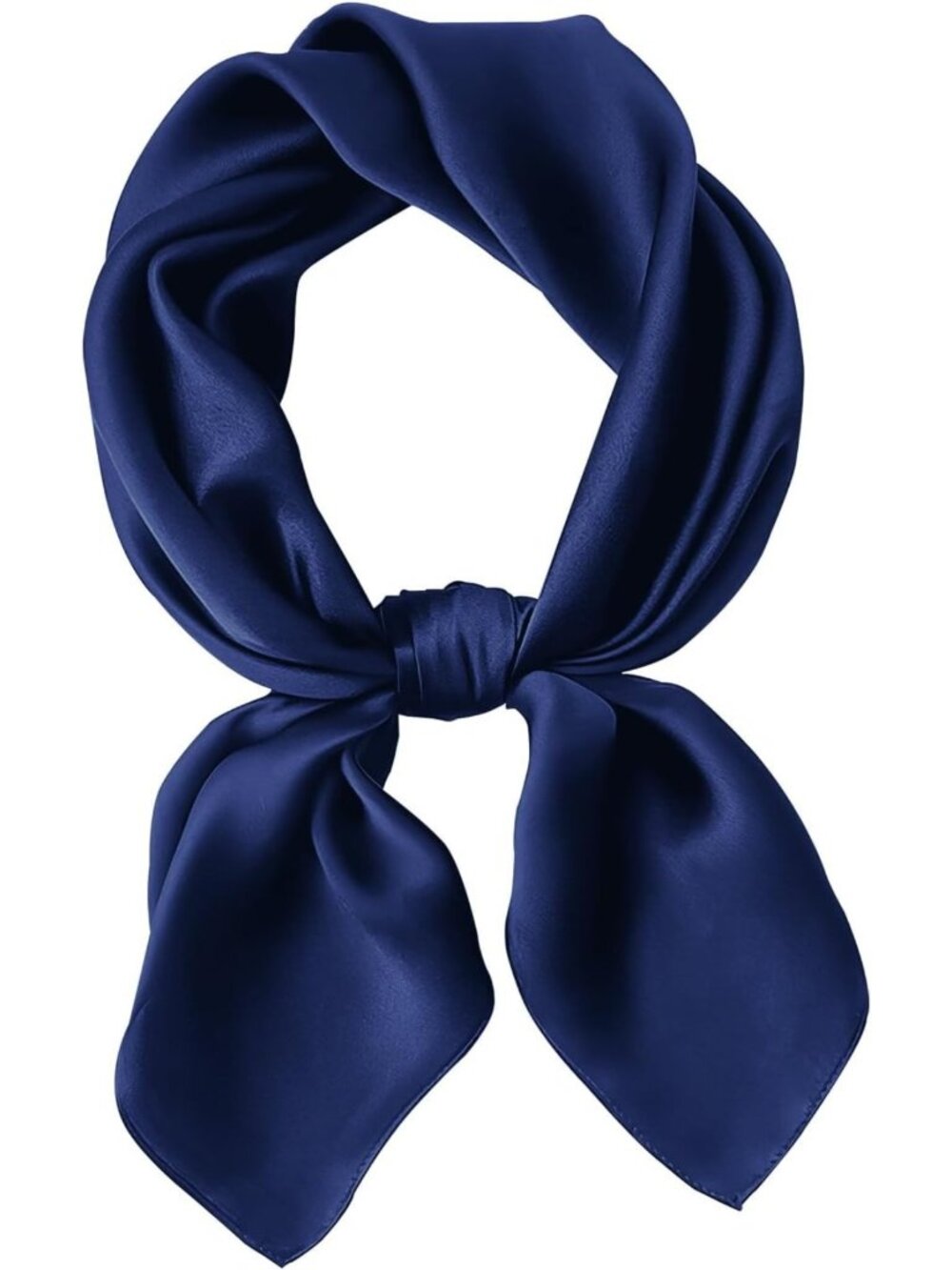 Luxurious 100% Mulberry Silk Scarf for Women - Square Hair Neckerchief Gift Set